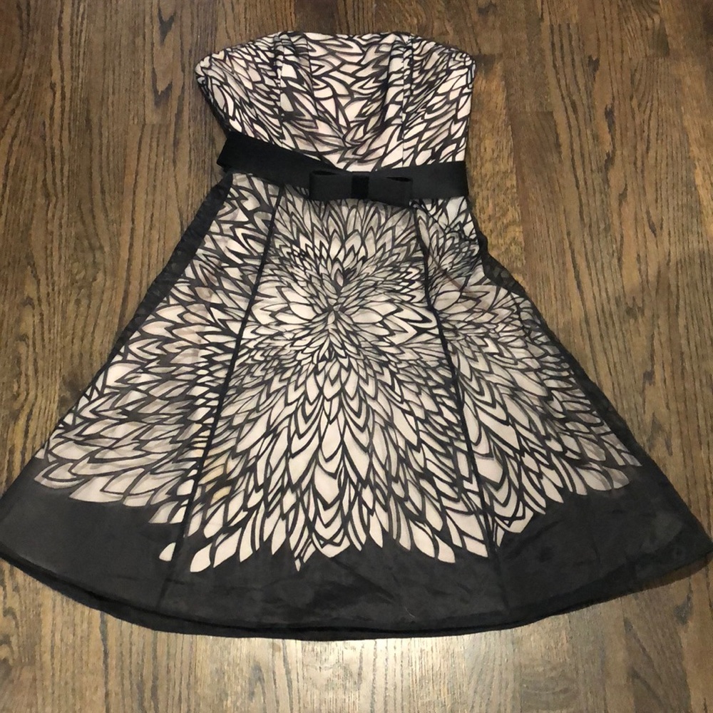 Black cocktail dress